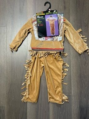Totally Ghoul Lil Indian vintage child costume. NWT 2-4(hs)